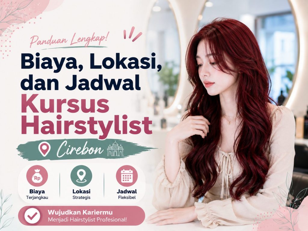 Biaya, Jadwal dan Lokasi Kursus Hairstylist di Cirebon 2026